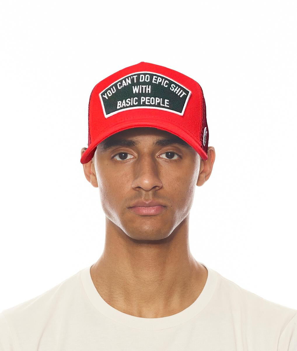 EPIC SHIT MESH BACK TRUCKER CURVED VISOR