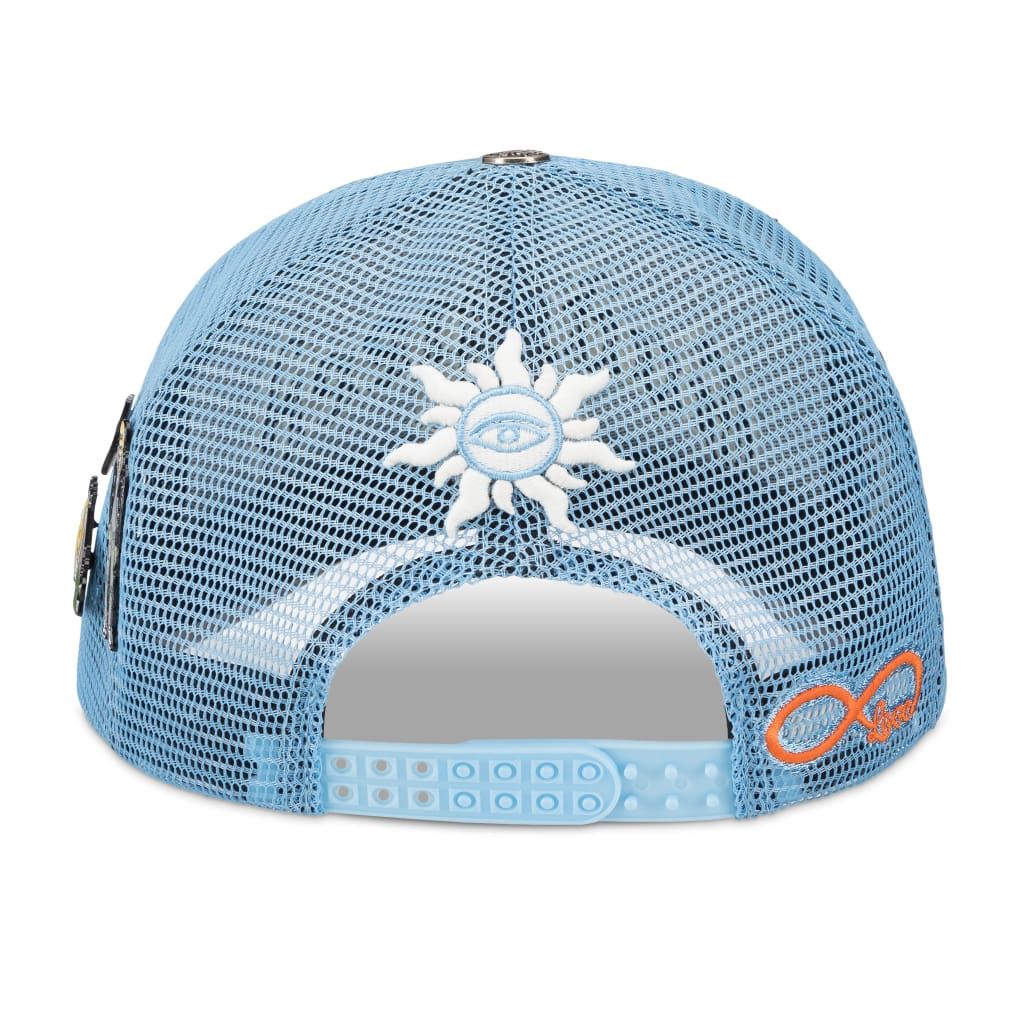GS FOREVER TRUCKER HAT SKY BLUE