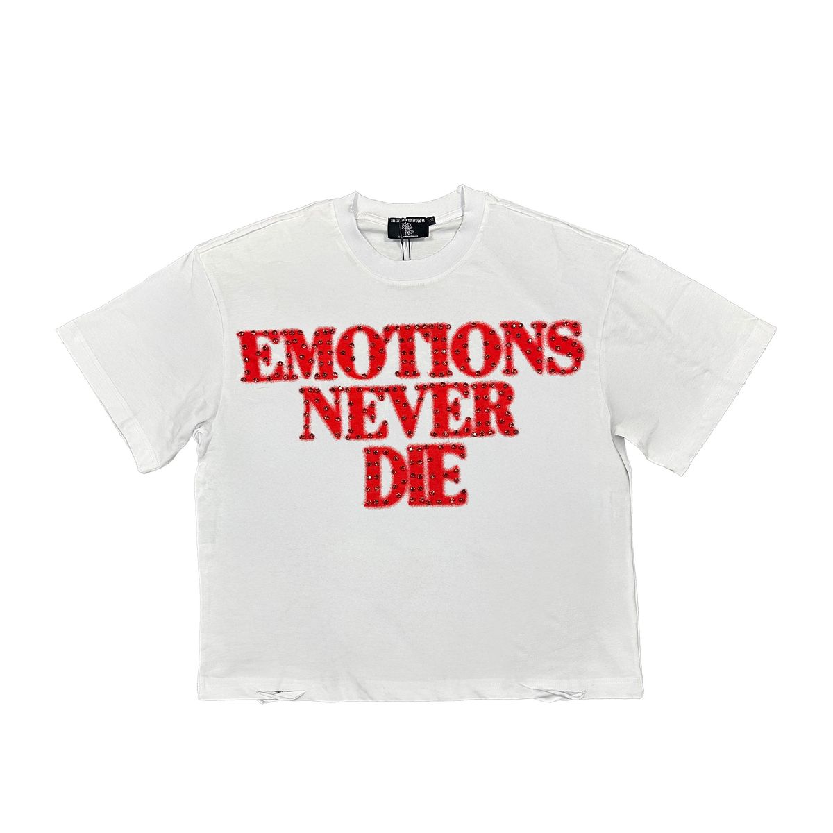 ME Red ‘End’ Rhinestone Tee