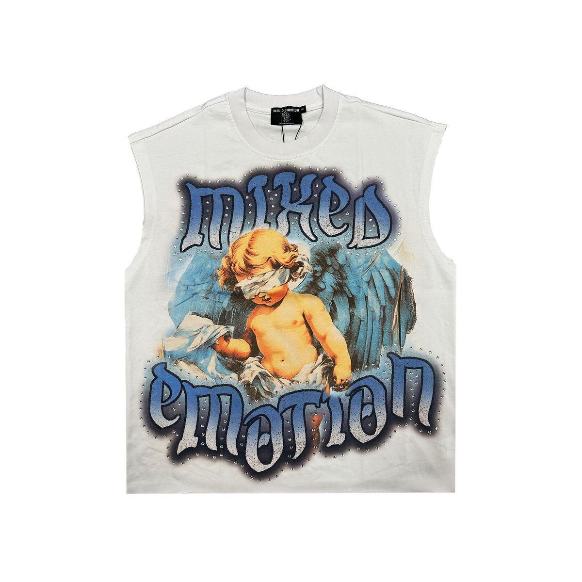 ME White ’Angel’ Sleeveless Tee