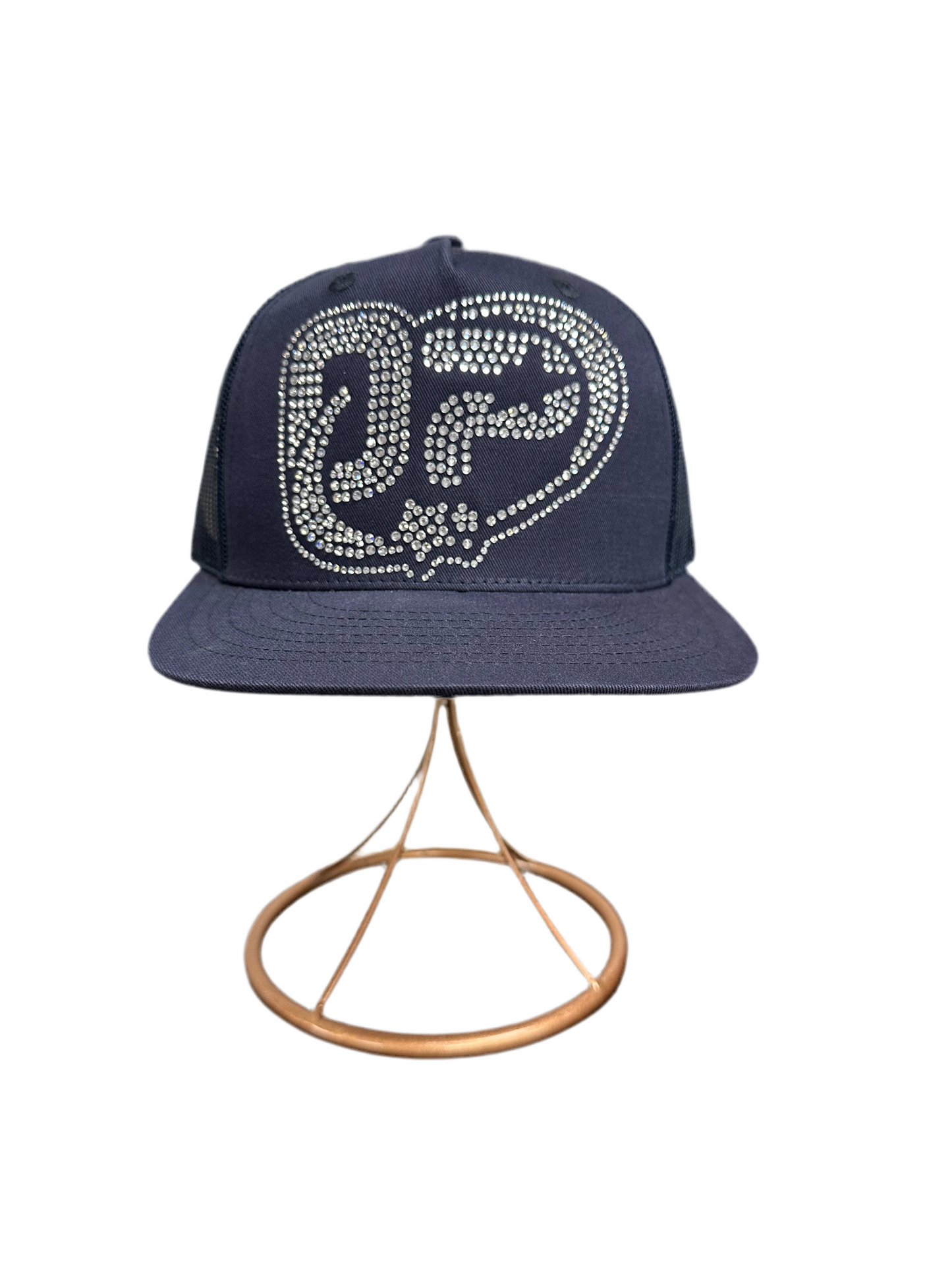 OP HAT NAVY & SILVER