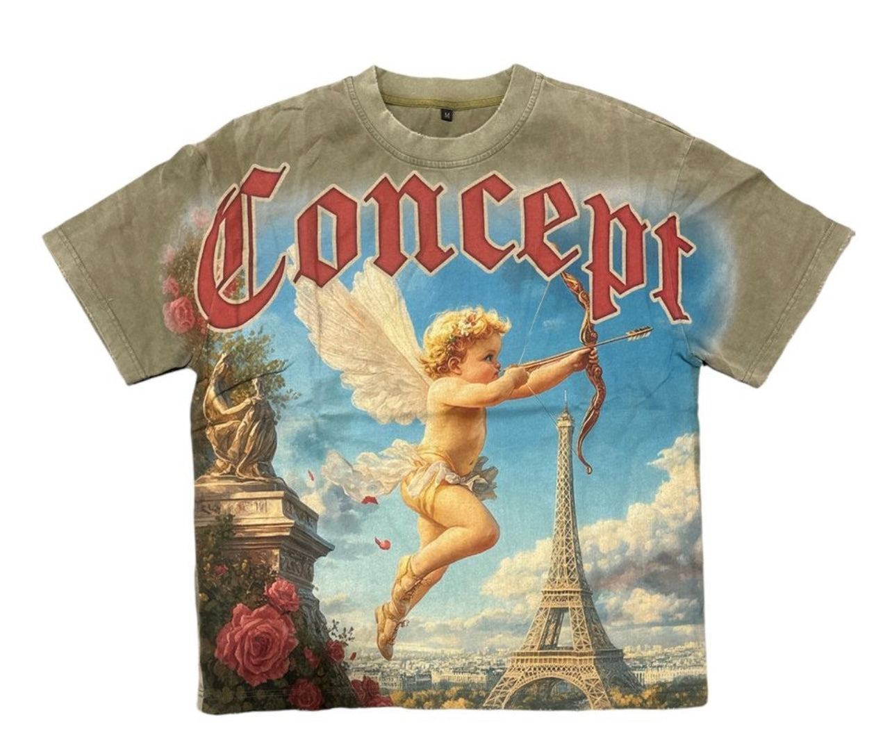 Concept ‘ Angel’ Olive wash