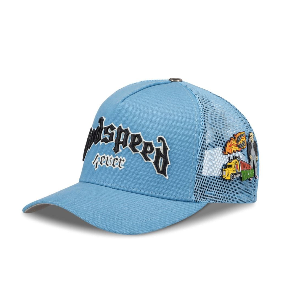 Godspeed FOREVER TRUCKER HAT (BABY BLUE)