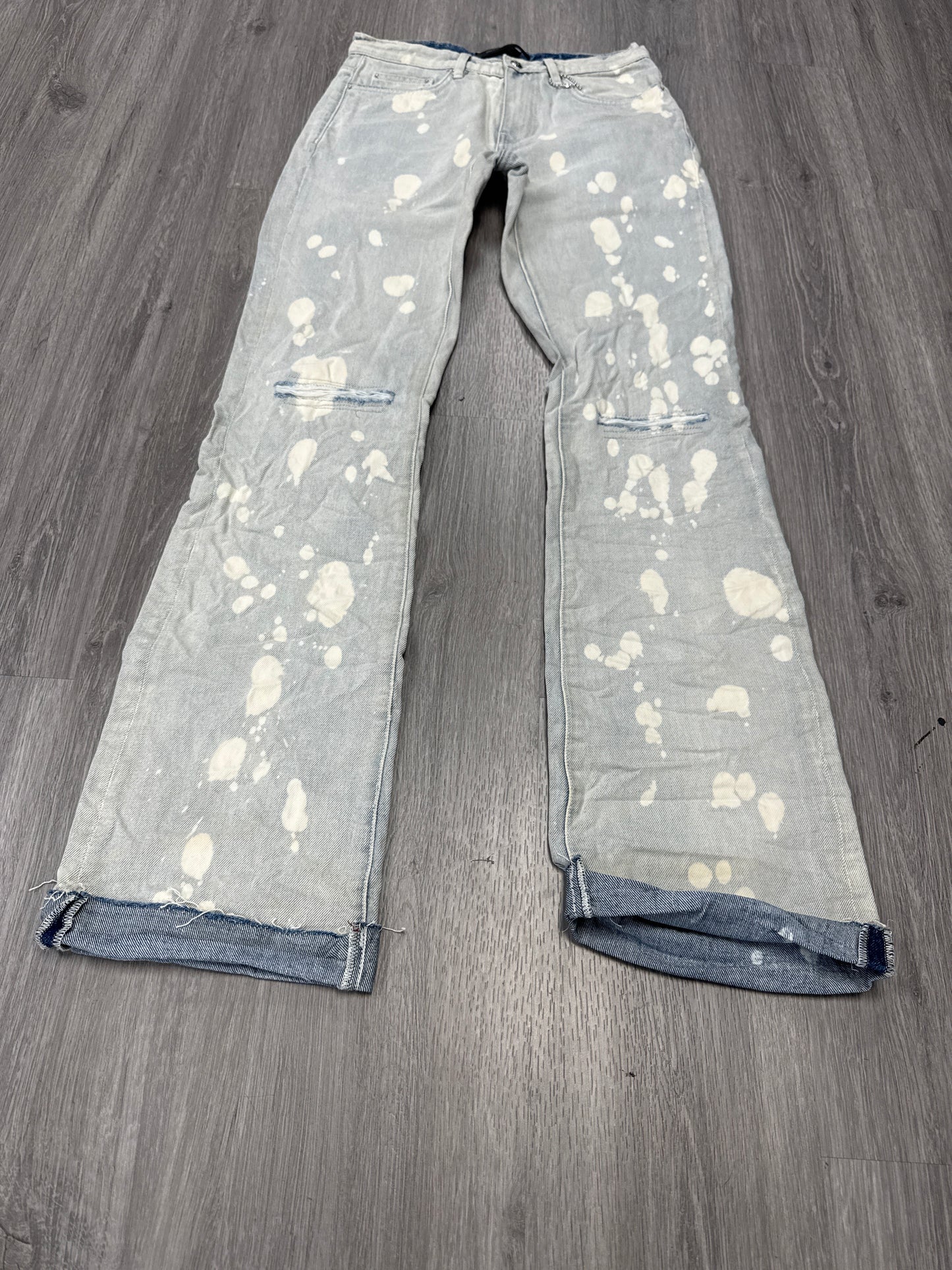 Dead Than Cool Baggy Paint Destroyed Jean