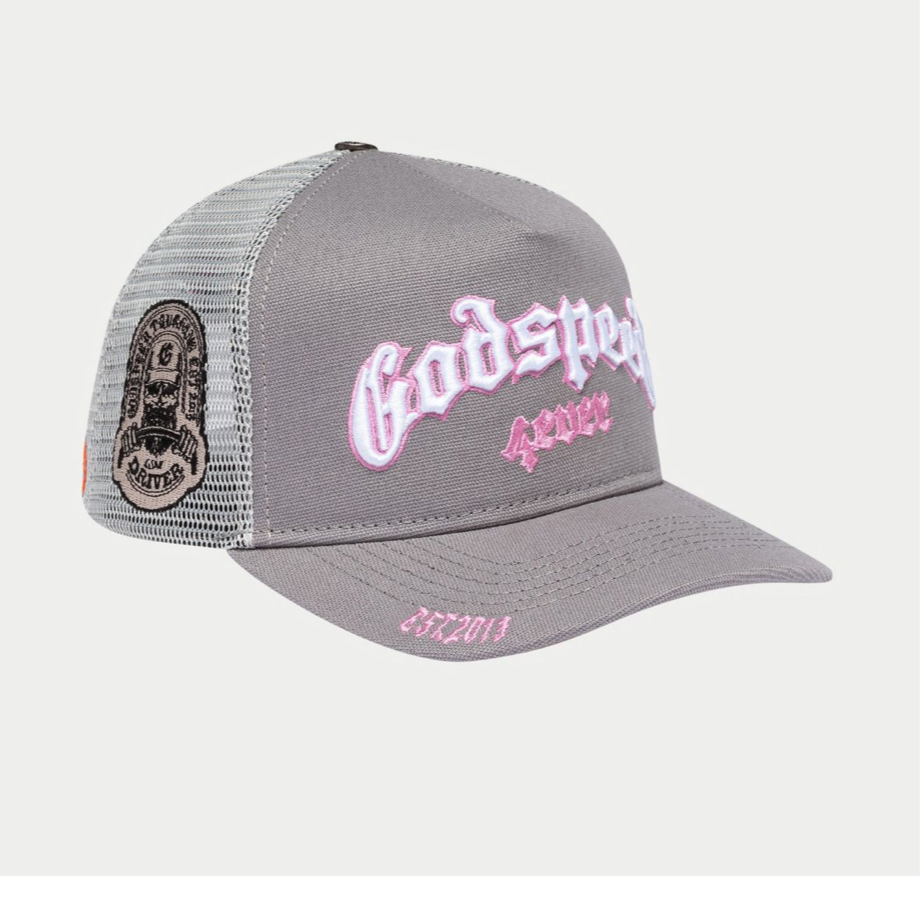 GODSPEED THE MOTHER OF ALL TRUCKERS (PINK/Grey)