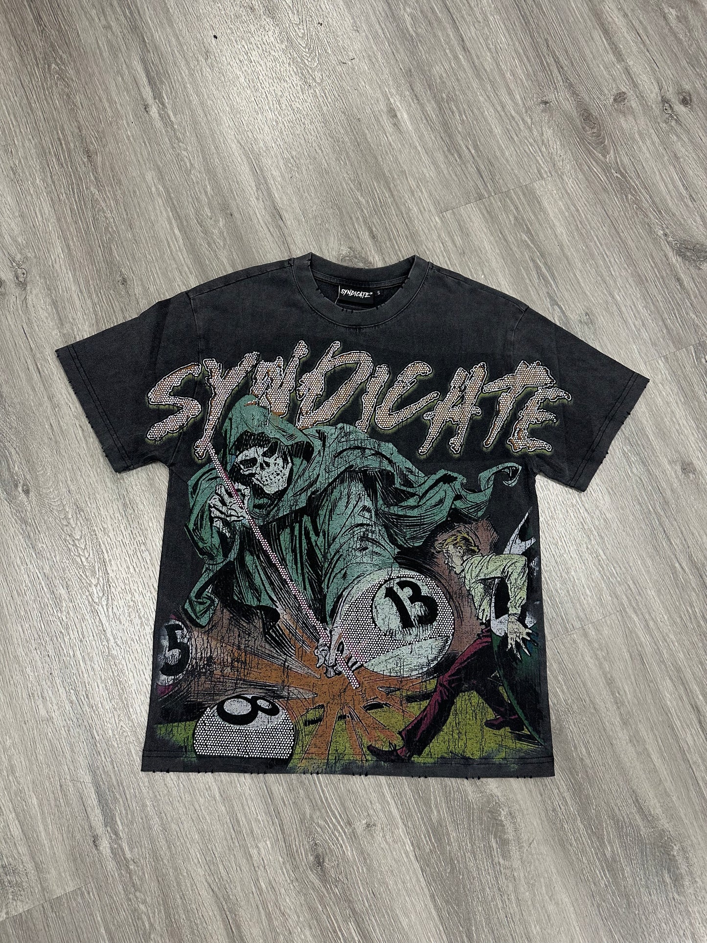 The Syndicate "13" Black/Orange Wash