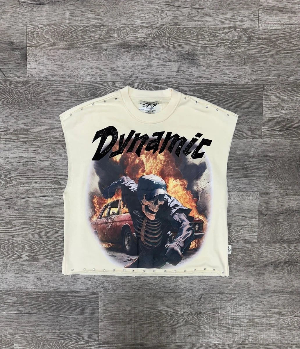 BKYS APPAREL "DYNAMIC" F-TERRY MUSCLE TEE
