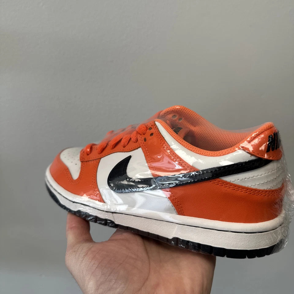 Nike Dunk Low GS Phantom Black Safety Orange