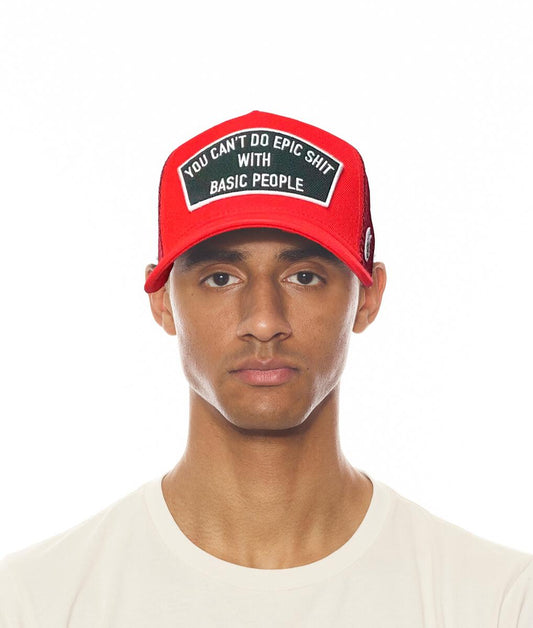 EPIC SHIT MESH BACK TRUCKER CURVED VISOR