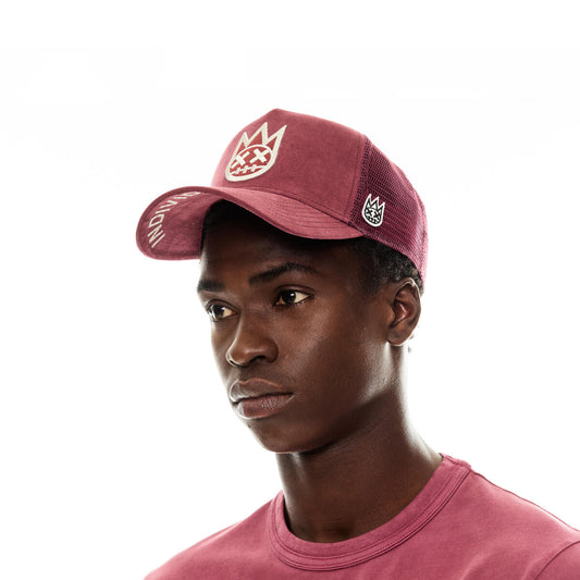 SHIMUCHAN LOGO MESH BACK TRUCKER HAT