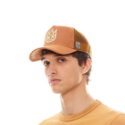 SHIMUCHAN LOGO MESH BACK TRUCKER HAT