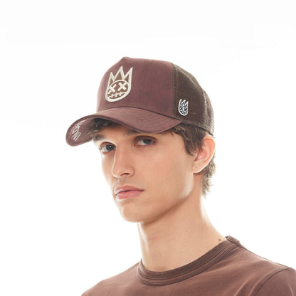 SHIMUCHAN LOGO MESH BACK TRUCKER HAT