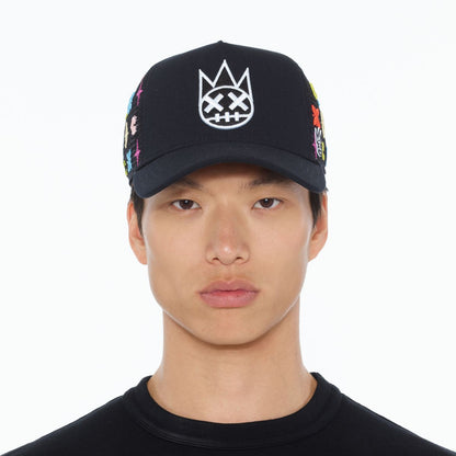 CULT LOGO PATTERN HAT