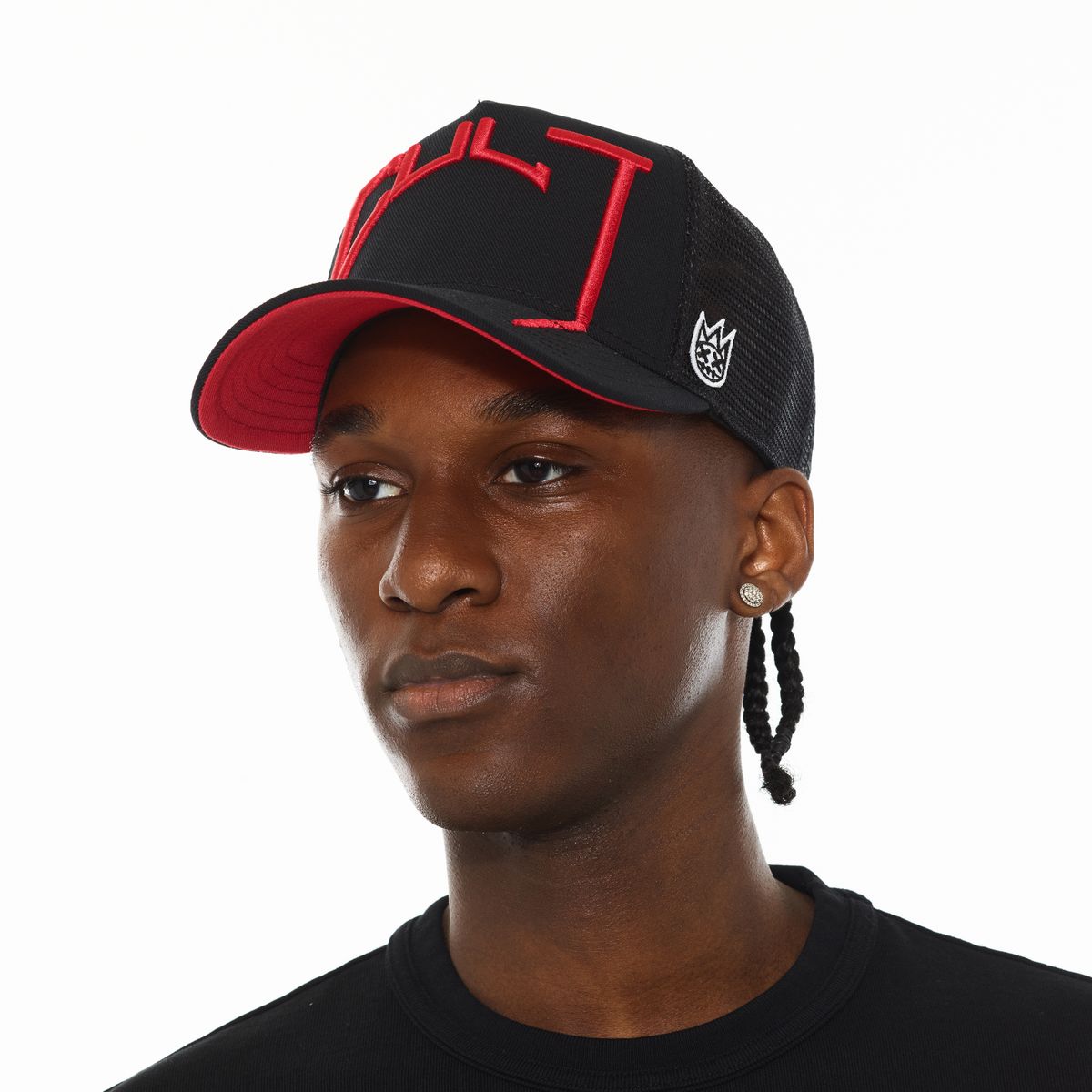 LOGO MESH BACK TRUCKER HAT "CULT ARCH"
