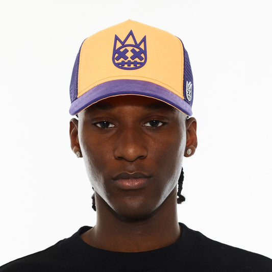 LOGO MESH BACK TRUCKER HAT "SHIMUCHAN"