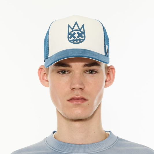 LOGO MESH BACK TRUCKER HAT "SHIMUCHAN"