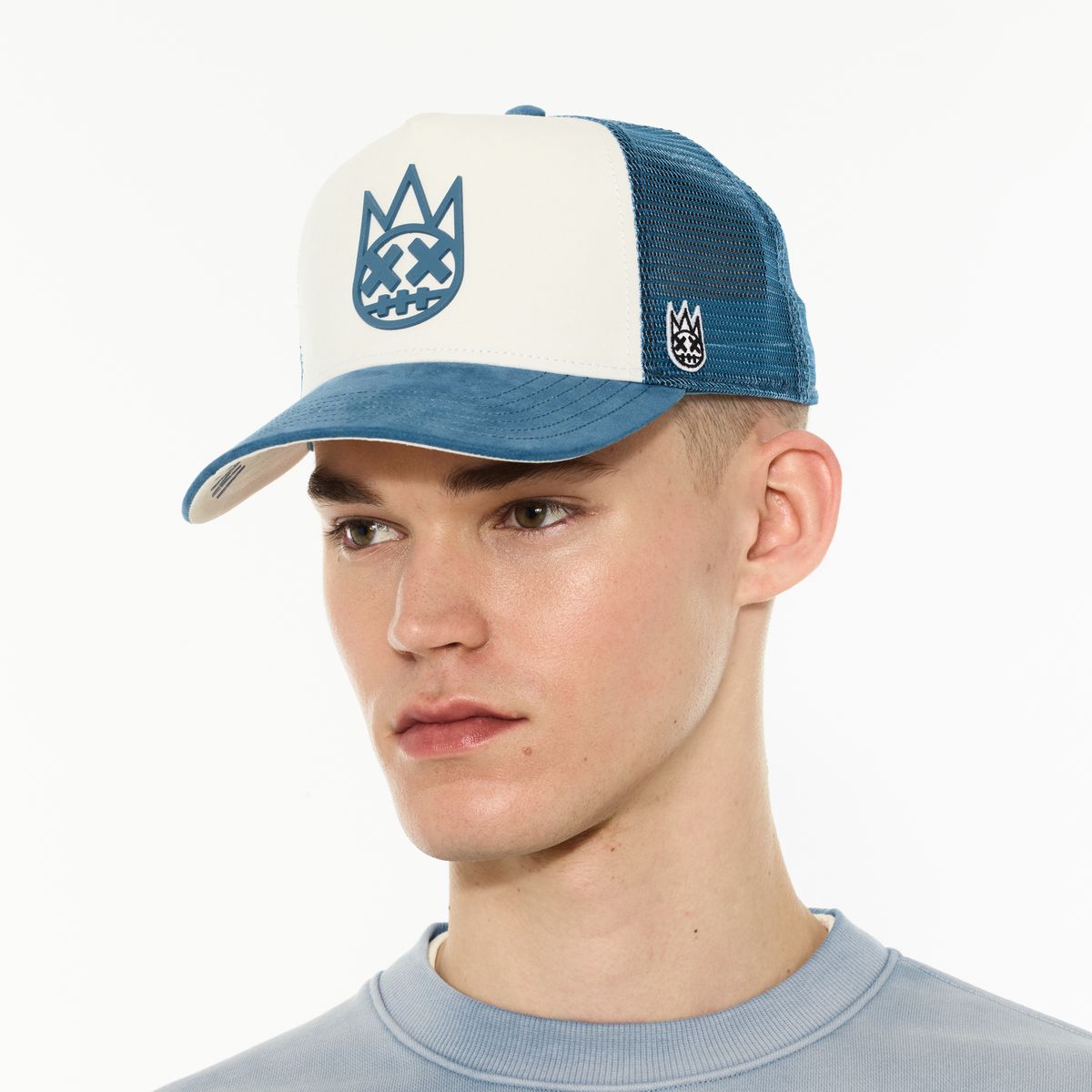 LOGO MESH BACK TRUCKER HAT "SHIMUCHAN"