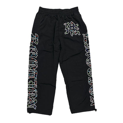 'ME' Rhinestone Nylon Pants