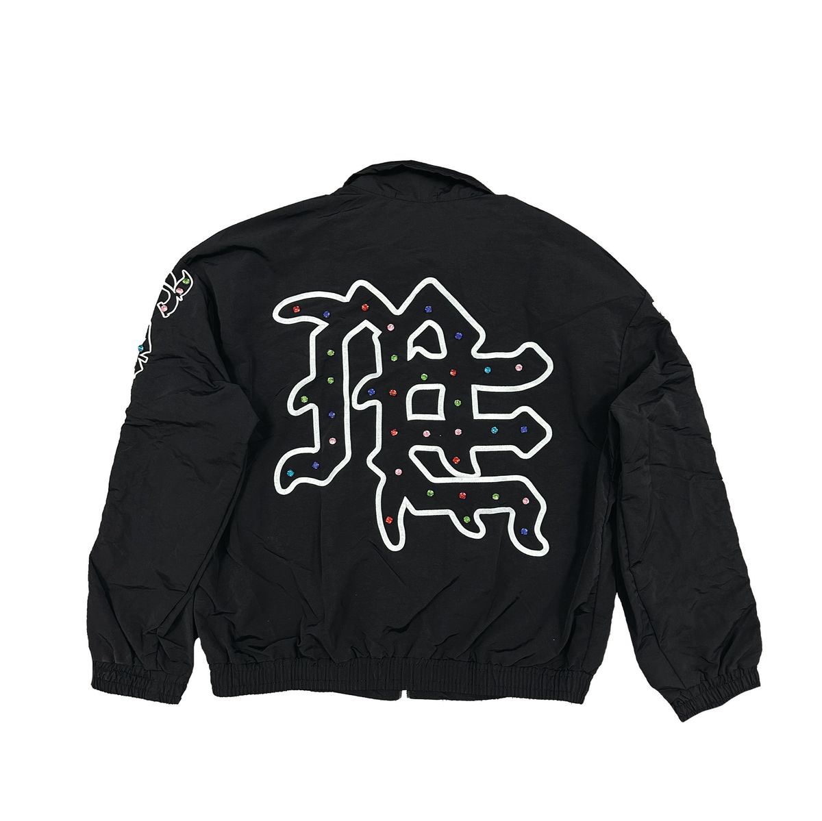 'ME' Rhinestone Nylon Jacket