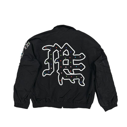'ME' Rhinestone Nylon Jacket