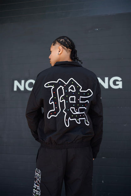 'ME' Rhinestone Nylon Jacket