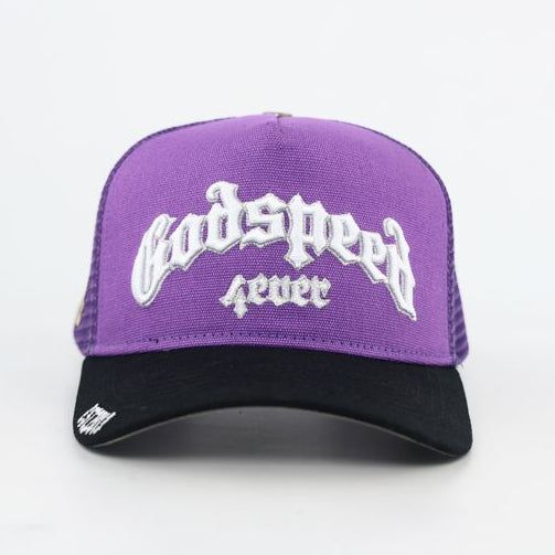 GS FOREVER TRUCKER HAT Purple/Black