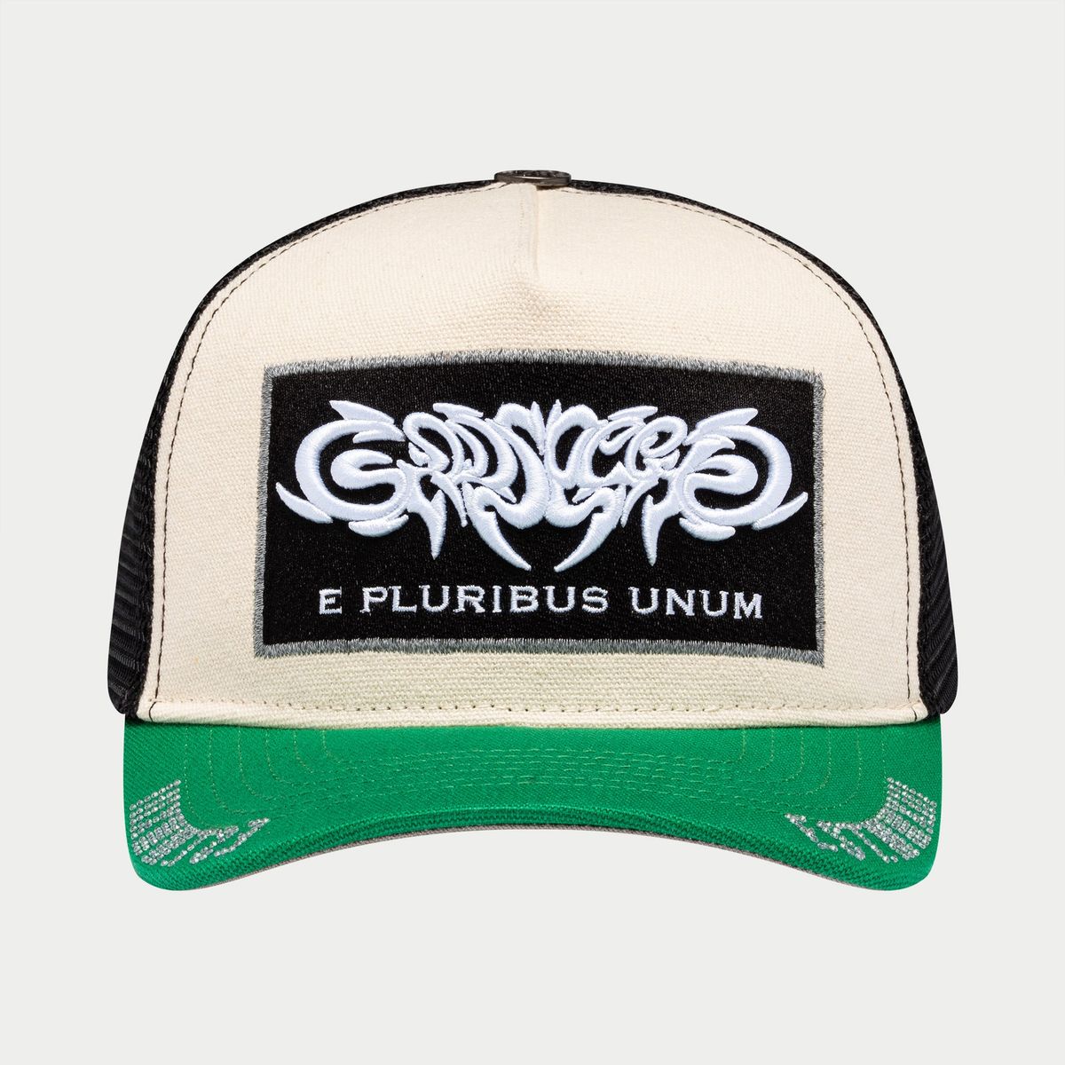 GS E Pluribus Trucker White/Green
