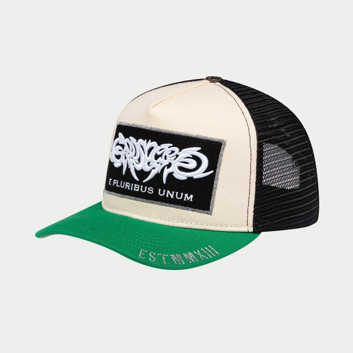 GS E Pluribus Trucker White/Green
