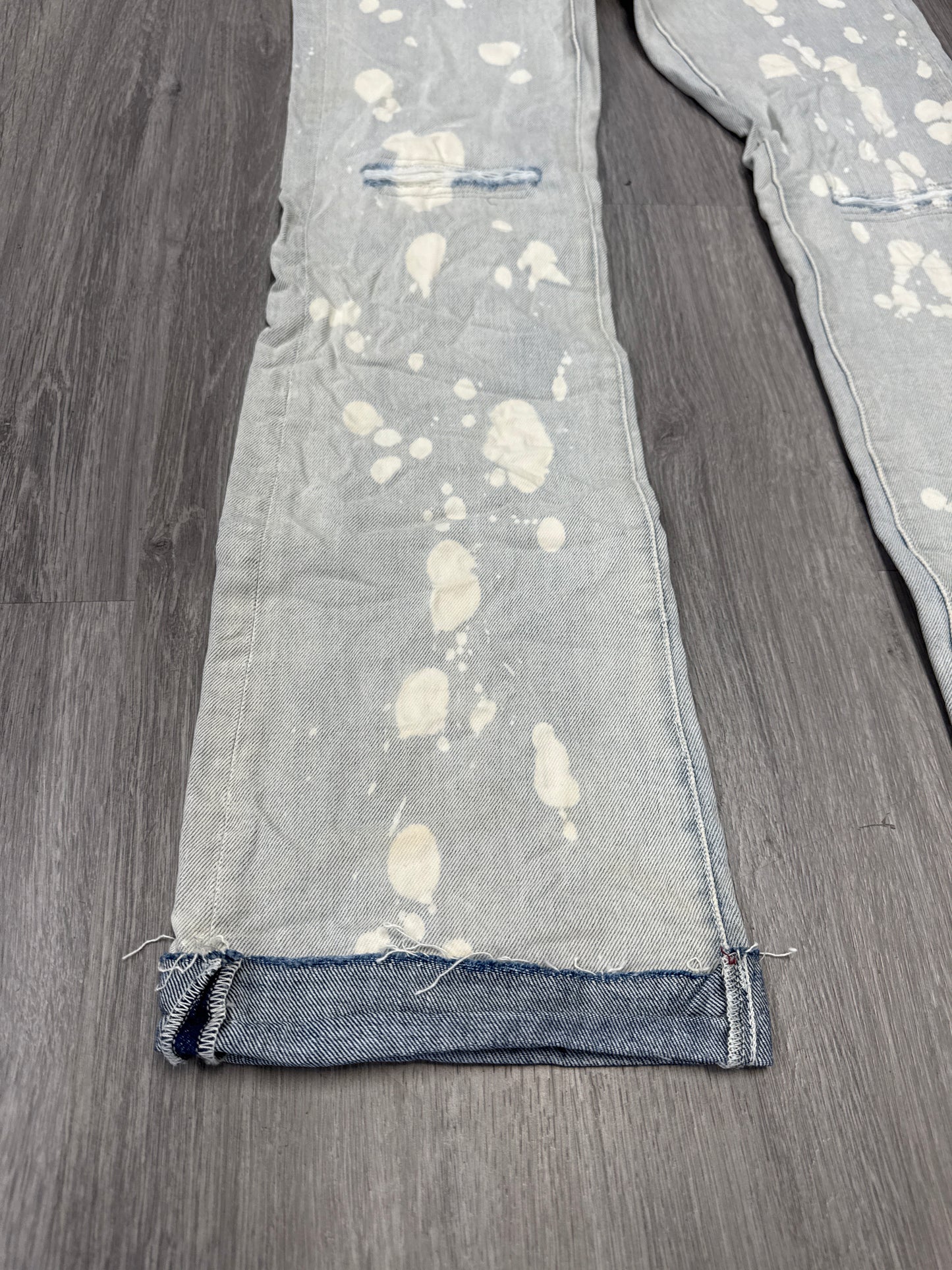 Dead Than Cool Baggy Paint Destroyed Jean