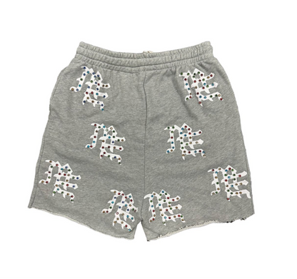 ME Grey 'ME' Logo Shorts