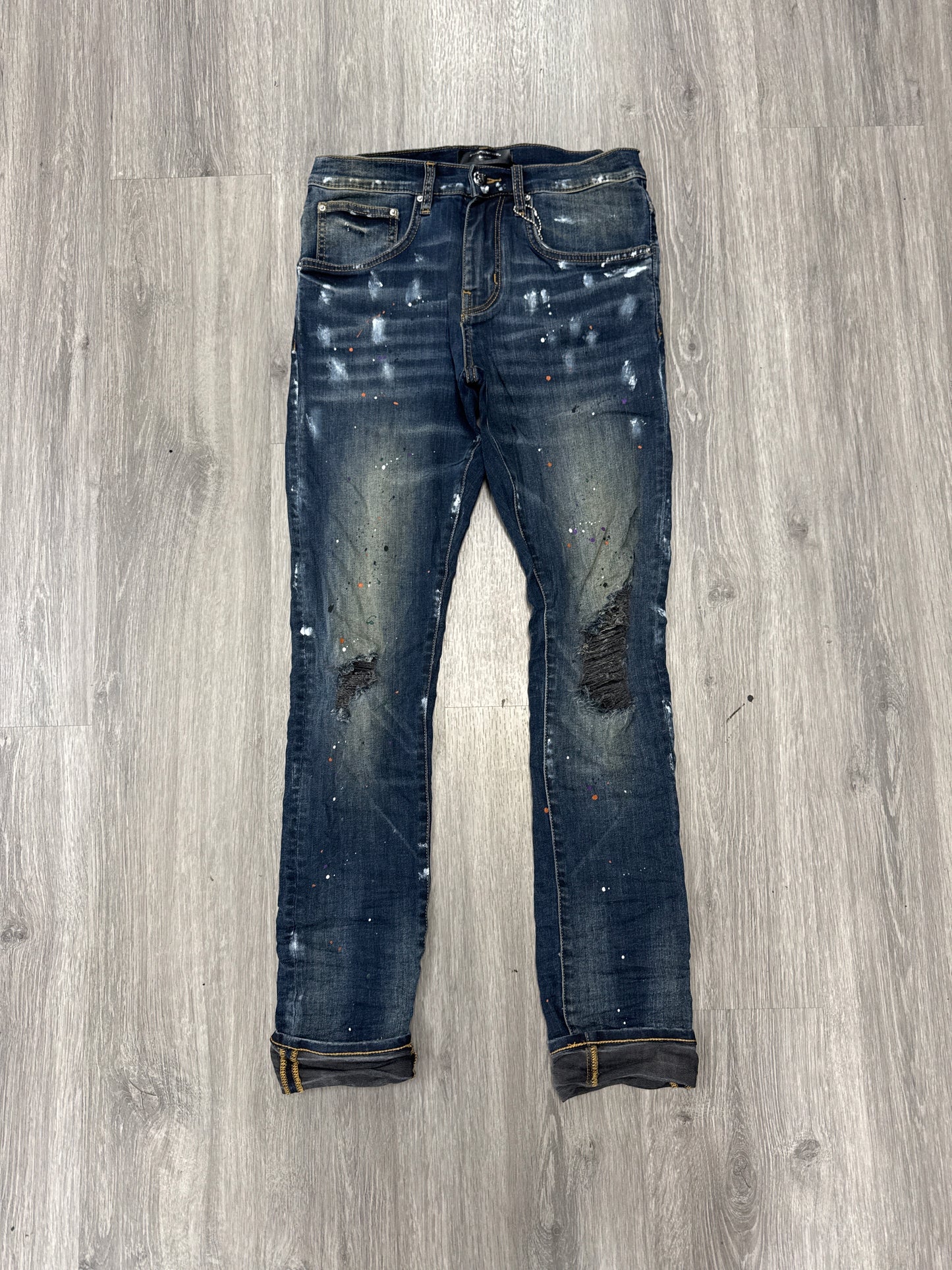 Dead Than Cool Dark Paint Splatter