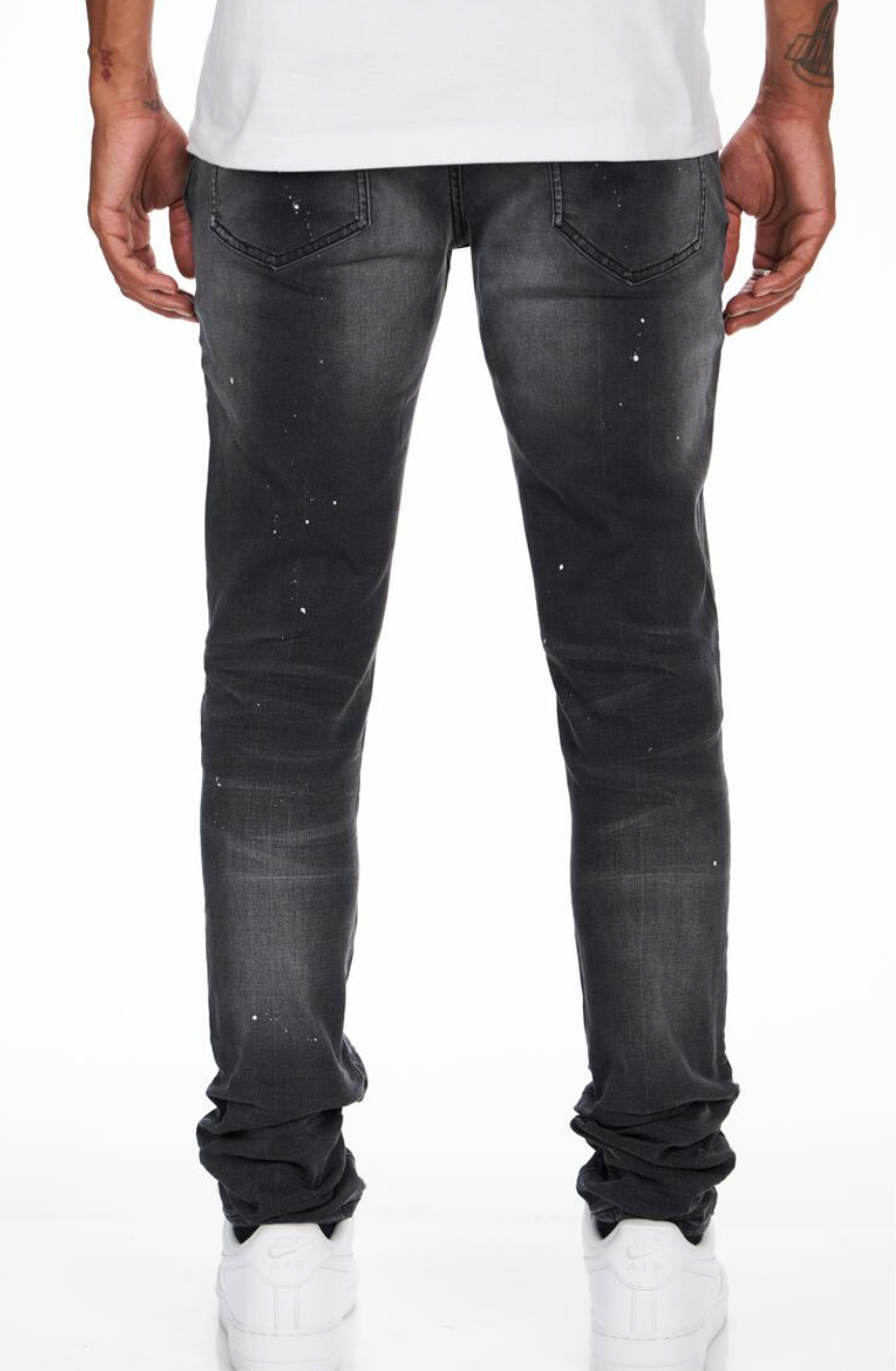 Dead Than Cool Dark Grey Paint Splatter