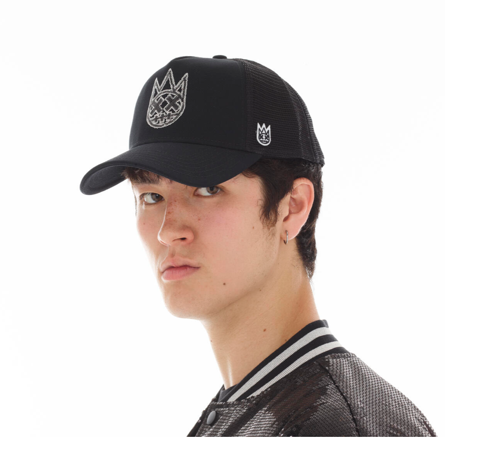 CULT SEQUINS TRUCKER HAT