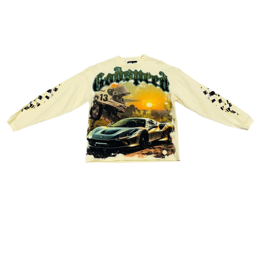GodSpeed Sweat Shirt Cream