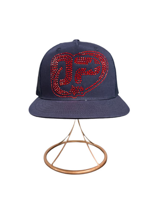 OP HAT NAVY & RED