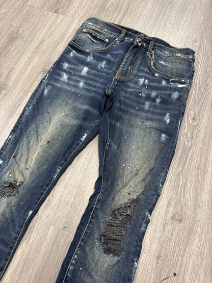 Dead Than Cool Dark Paint Splatter