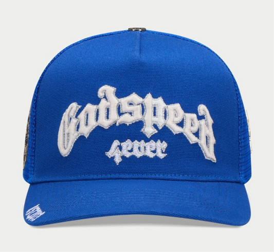 GODSPEED FOREVER TRUCKER HAT (Azul)