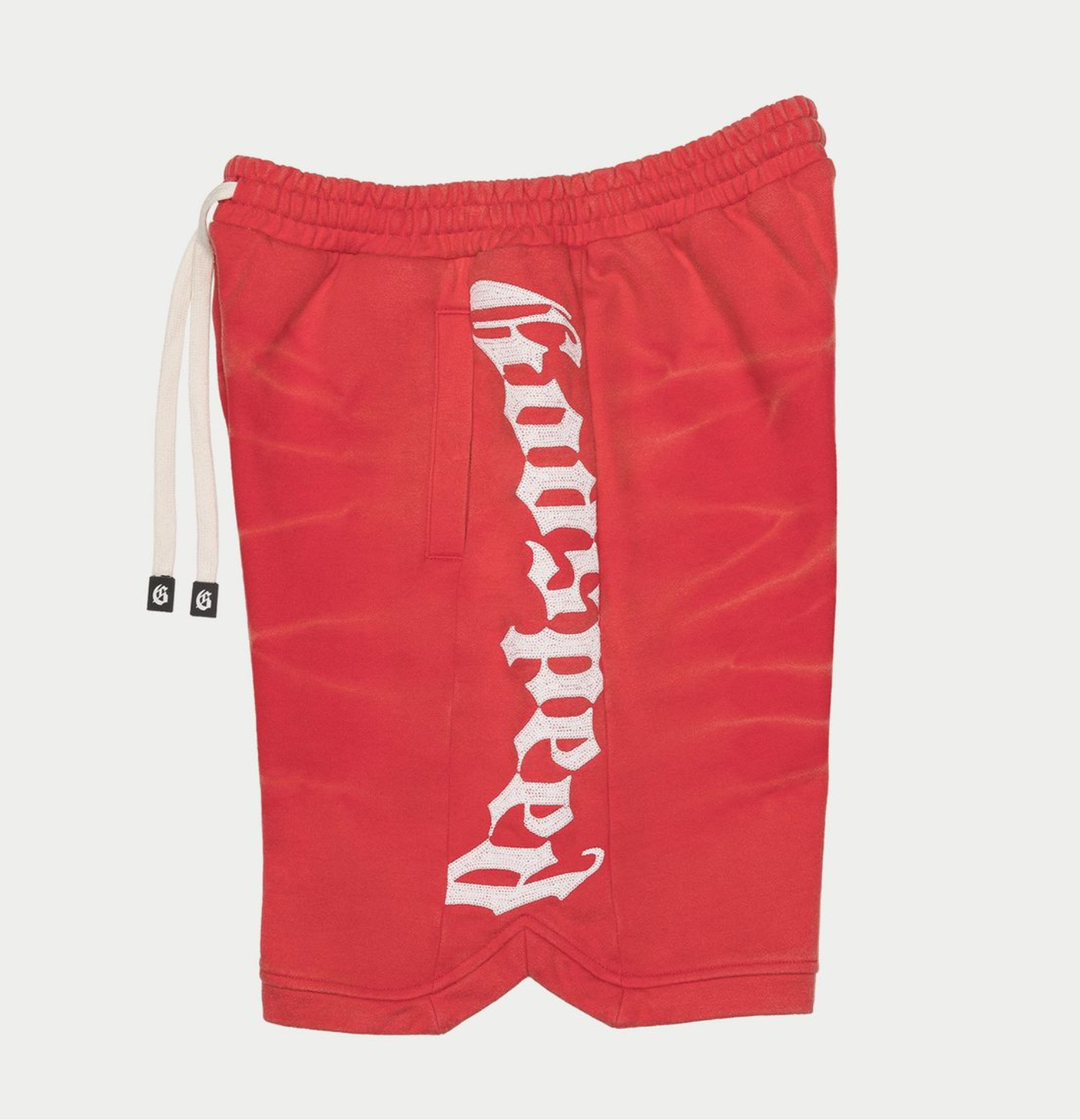 God speed CourtSide Shorts (Red Tie-Dye)