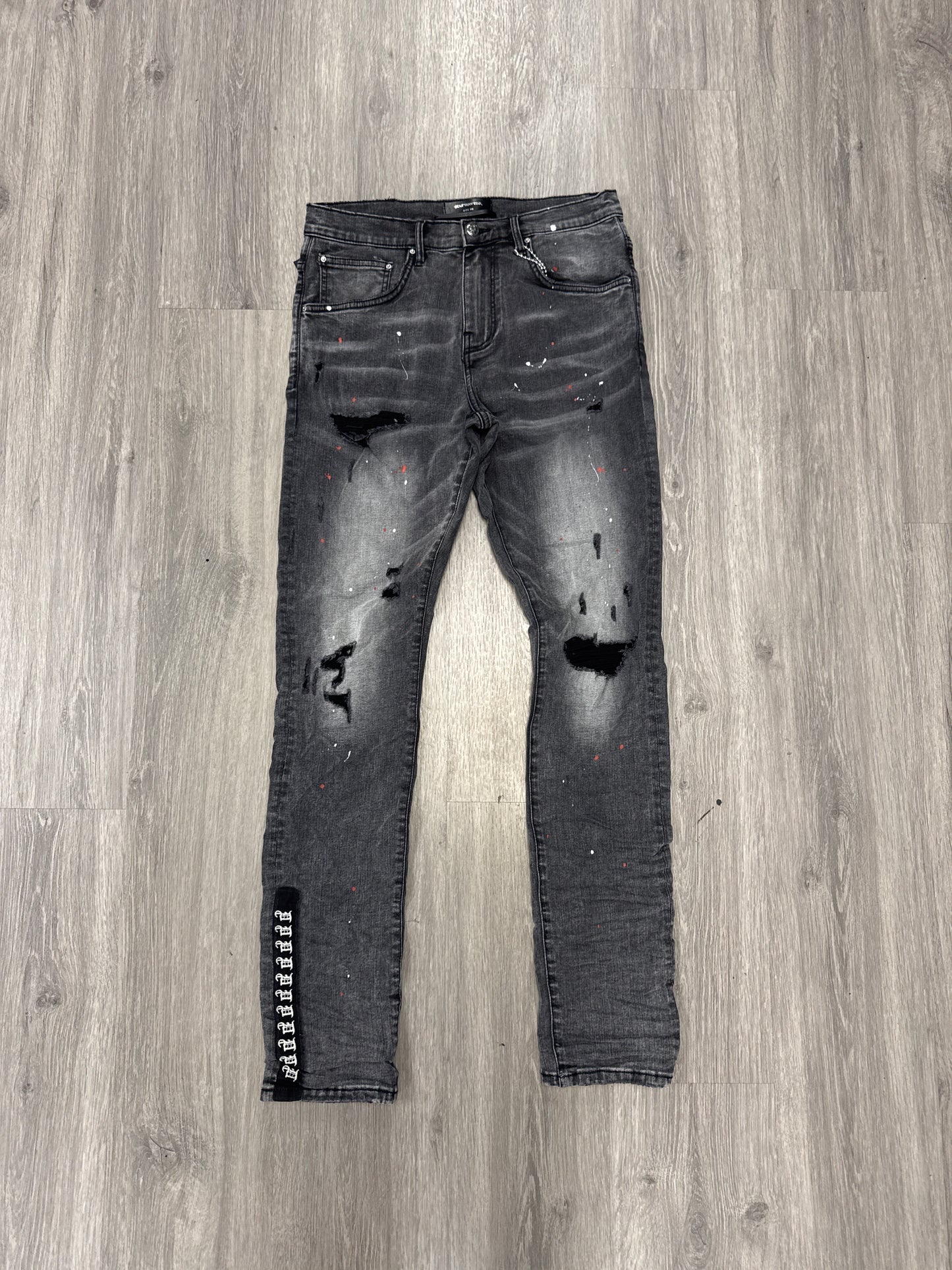 Dead Than Cool Acid Grey Jeans