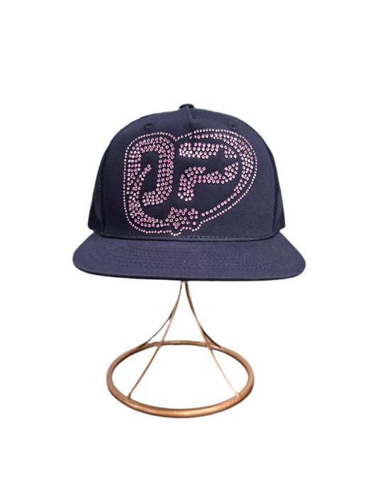 OP HAT PINK & NAVY