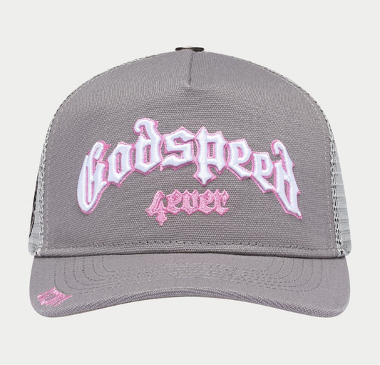 GODSPEED THE MOTHER OF ALL TRUCKERS (PINK/Grey)