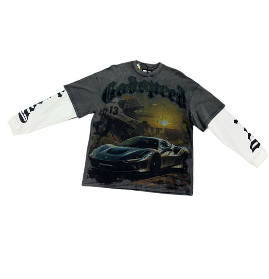 GodSpeed Sweat Shirt Dark Gray