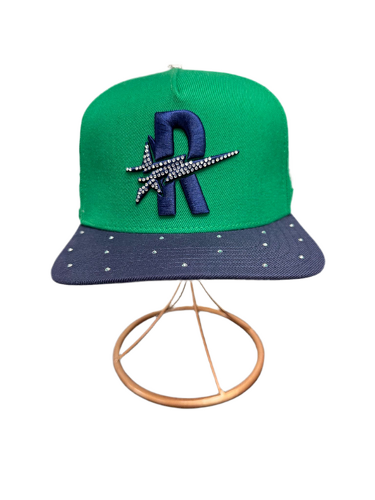 GRN X NVY SNAPBACK