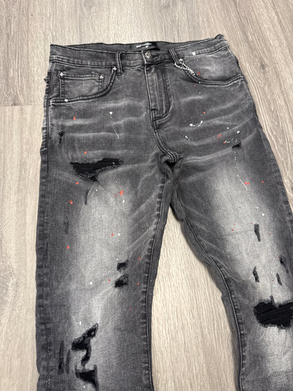 Dead Than Cool Acid Grey Jeans
