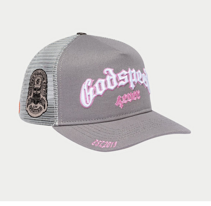 GODSPEED THE MOTHER OF ALL TRUCKERS (PINK/Grey)