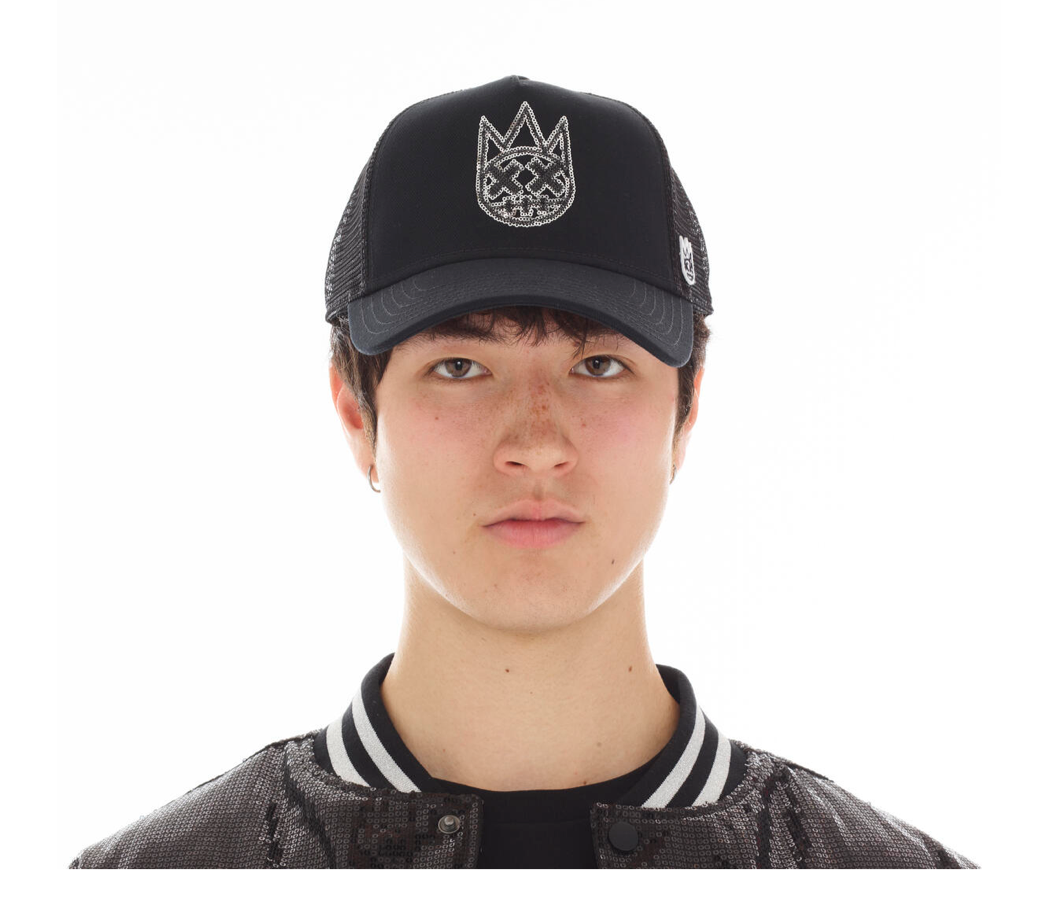 CULT SEQUINS TRUCKER HAT
