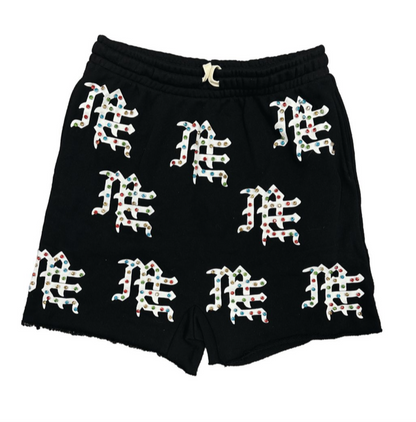 Black 'ME' Logo Shorts