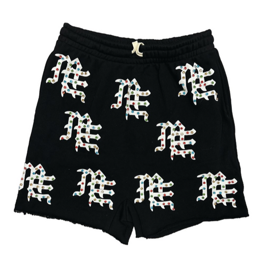 Black 'ME' Logo Shorts