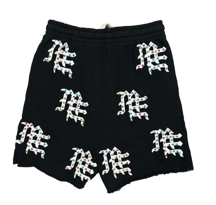 Black 'ME' Logo Shorts