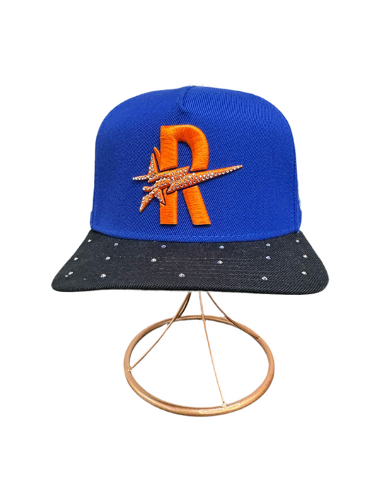 ROYAL X ORANGE SNAPBACK